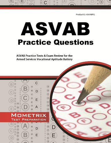 Imagen de archivo de ASVAB Practice Questions: ASVAB Practice Tests & Exam Review for the Armed Services Vocational Aptit a la venta por Save With Sam