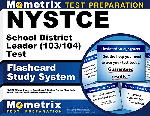 Stock image for NYSTCE School District Leader (103/104) Test Flashcard Study System: NYSTCE Exam Practice Questions Review for the New York State Teacher Certification Examinations (Cards) for sale by Omega