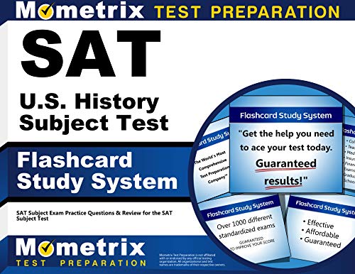 9781614037309: SAT U.S. History Subject Test Flashcard Study System: SAT Subject Exam Practice Questions & Review for the SAT Subject Test