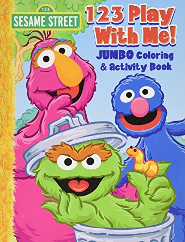 Stock image for Sesame Street 123 Play with me Jumbo Coloring and Activity Book for sale by HPB-Ruby