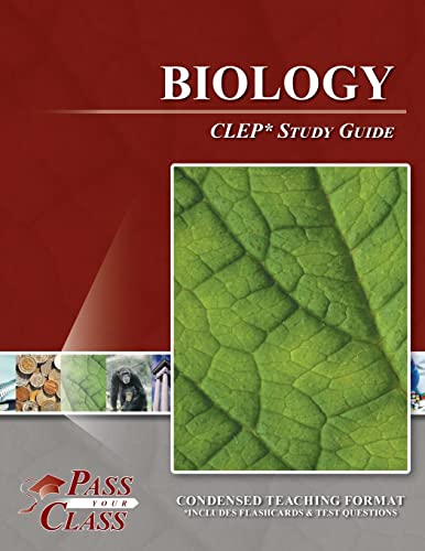 9781614330035: Biology CLEP Test Study Guide