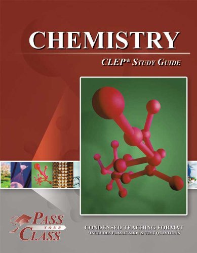 9781614330059: CLEP Chemistry Study Guide (Perfect Bound)