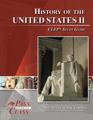 Beispielbild fr CLEP United States History 2 Study Guide (Perfect Bound) zum Verkauf von Gulf Coast Books