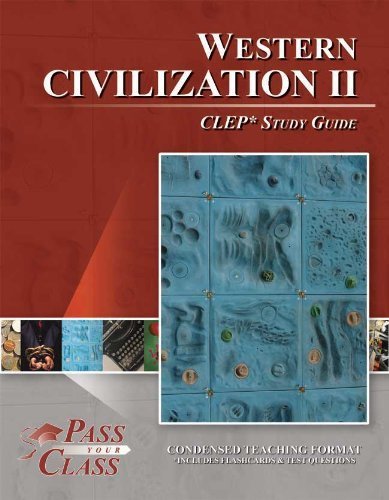 Beispielbild fr CLEP Western Civilization 2 Study Guide (Perfect Bound) zum Verkauf von Irish Booksellers