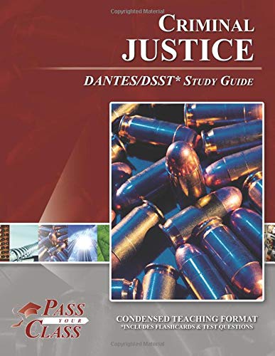 9781614330448: Criminal Justice DSST / DANTES Test Study Guide