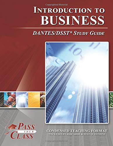 Stock image for Introduction to Business DANTES / DSST Test Study Guide for sale by HPB-Emerald