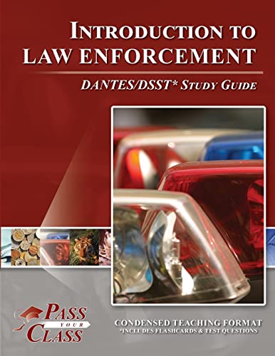 Beispielbild fr Introduction to Law Enforcement Dsst / Dantes Test Study Guide zum Verkauf von ThriftBooks-Dallas