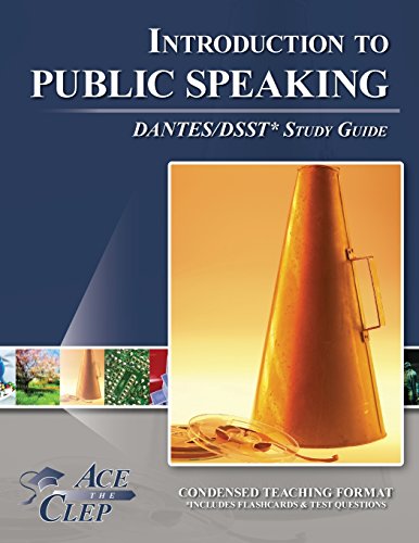 Stock image for Dsst Principles of Public Speaking Dantes Study Guide for sale by ThriftBooks-Atlanta