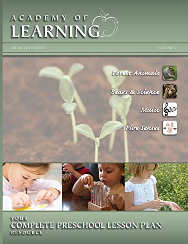 9781614331889: ACADEMY OF LEARNING Your Complete Preschool Lesson Plan Resource - Volume 7 (Preschool Lesson Plans)