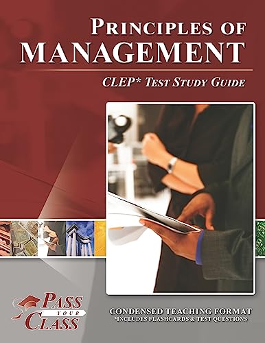 9781614336471: Principles of Management CLEP Test Study Guide