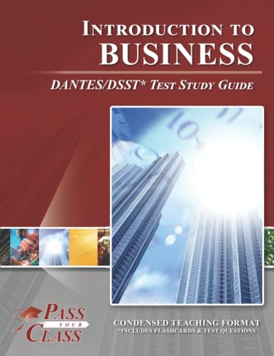 Beispielbild fr Introduction to Business DANTES/DSST Test Study Guide zum Verkauf von SecondSale