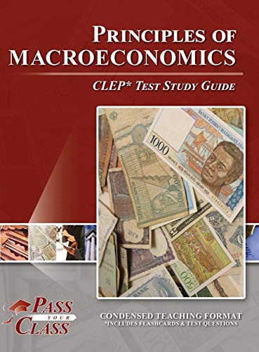 9781614337188: Principles of Macroeconomics CLEP Test Study Guide