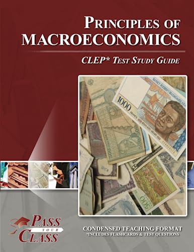 9781614337980: Principles of Macroeconomics CLEP Test Study Guide