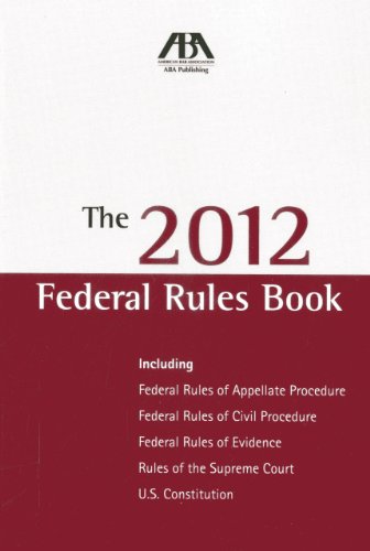 Beispielbild fr The 2012 Federal Rules Book zum Verkauf von Buchpark