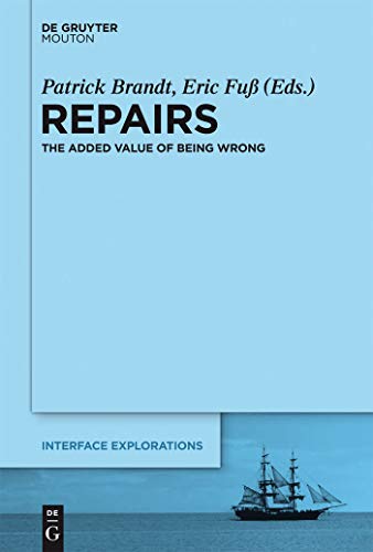 Imagen de archivo de Repairs: The Added Value of Being Wrong a la venta por Buchpark