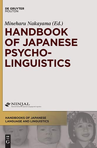 9781614511656: Handbook of Japanese Psycholinguistics: 9