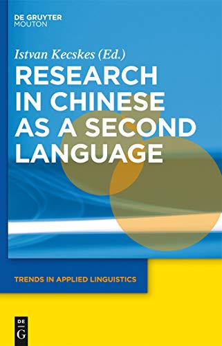 Beispielbild fr Research in Chinese as a Second Language zum Verkauf von Buchpark