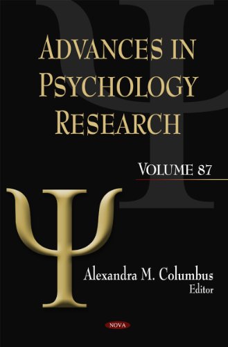 Imagen de archivo de Advances in Psychology Research a la venta por PBShop.store US