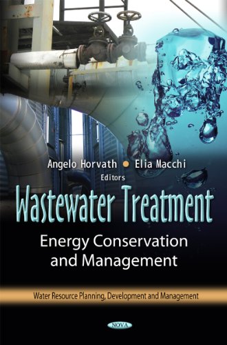 9781614707912: WASTEWATER TREATMENT: Energy Conservation & Management (Water Resource Planning, Development and Management)