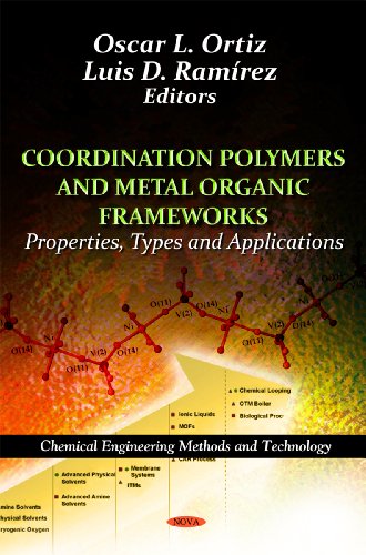 Stock image for Coordination Polymers and Metal Organic Frameworks Properties, Types and Applications Properties, Types Applications Chemical Engineering Methods and Technology for sale by PBShop.store US