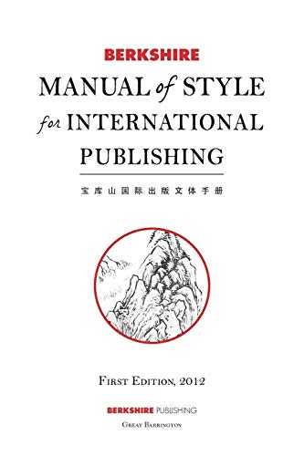 Beispielbild fr Berkshire Manual of Style for International Publishing zum Verkauf von ThriftBooks-Atlanta