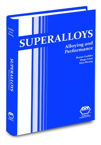 Beispielbild fr Superalloys : Alloying and Performance zum Verkauf von Better World Books