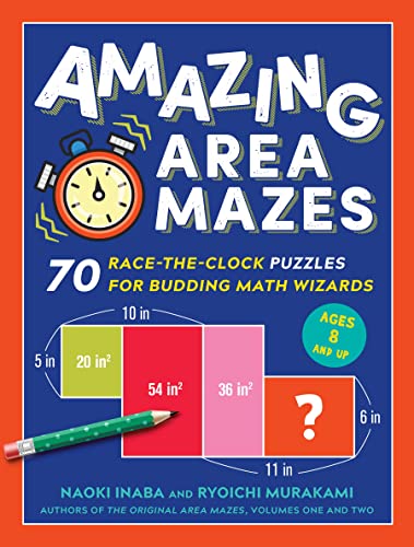 Beispielbild für Amazing Area Mazes: 70 Race-the-Clock Puzzles for Budding Math Wizards zum Verkauf von SecondSale