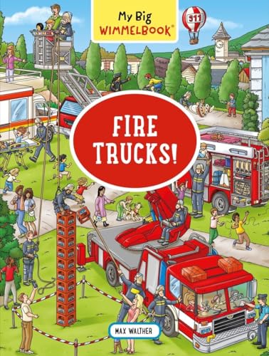 Imagen de archivo de My Big Wimmelbook?Fire Trucks! a la venta por HPB-Diamond