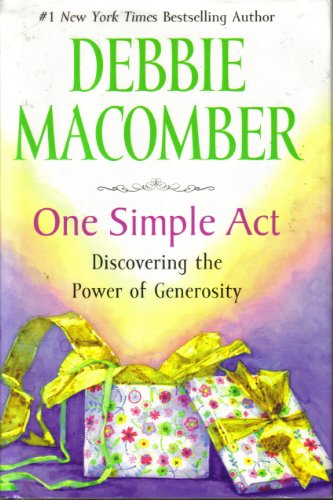 Stock image for One Simple Act: Discovering the Power of Generosity (Large Print) for sale by ThriftBooks-Atlanta