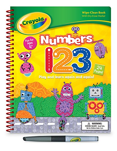Stock image for Crayola Spiral Wipe-Off: Numbers for sale by Ergodebooks
