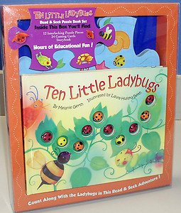 9781615243785: Ten Little Ladybugs, Childrens Hardcover Educational Book