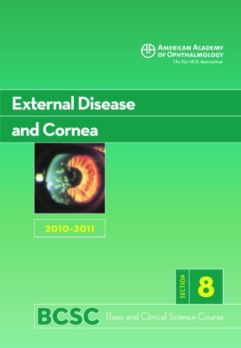 Stock image for External Disease and Cornea 2010-2011: Section 8 (Basic and Clinical Science Course) for sale by Irish Booksellers