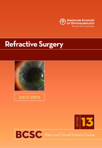 Imagen de archivo de Refractive Surgery (2012-2013 Basic and Clinical Science Course, Band 13) a la venta por medimops