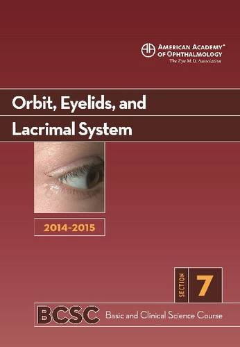 Imagen de archivo de 2014-2015 Basic and Clinical Science Course (BCSC): Section 7: Orbit Eyelids and Lacrimal System a la venta por HPB-Red