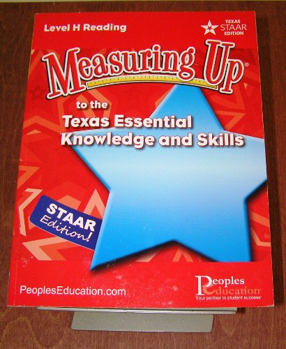 Stock image for Measuring Up to the Texas Essential Knowledge and Skills Level H Reading (STAAR Texas) for sale by Gulf Coast Books
