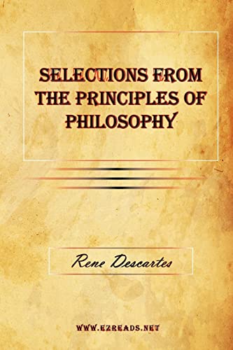 Stock image for Selections From The Principles of Philosophy for sale by Ria Christie Collections