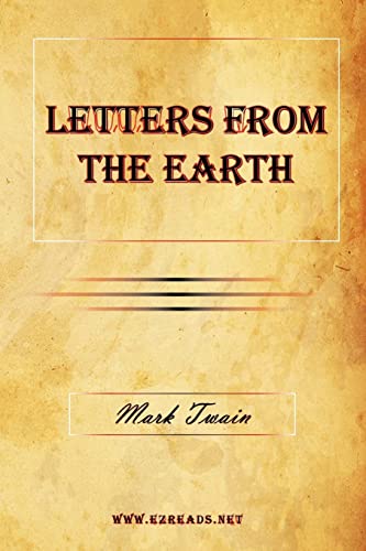 Stock image for Letters from the Earth for sale by Better World Books