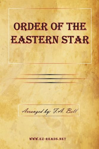 9781615345113: Order of the Eastern Star
