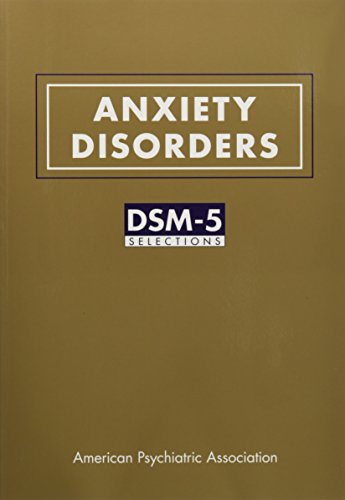 Imagen de archivo de Anxiety Disorders: DSM-5 Selections a la venta por Books Puddle