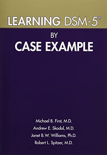 Beispielbild fr Learning DSM-5 by Case Example zum Verkauf von Blackwell's