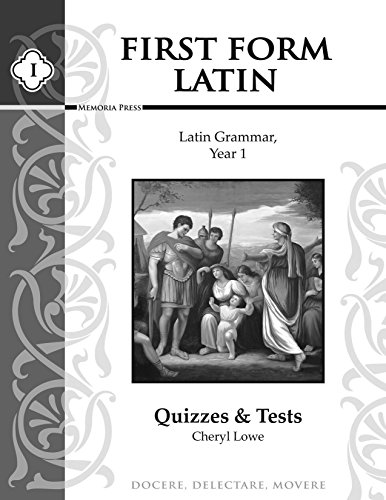 Stock image for First Form Latin Quizzes and Tests for sale by Half Price Books Inc.