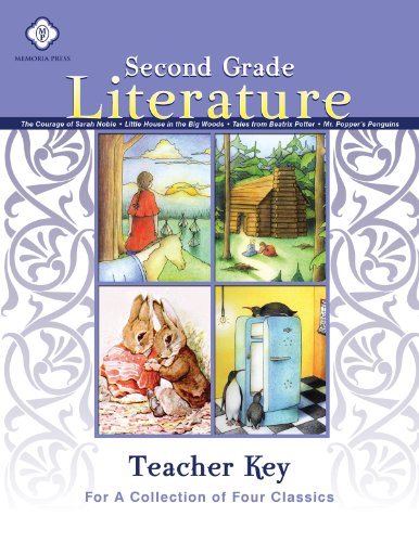Beispielbild fr Second Grade Literature, Teacher Key zum Verkauf von HPB-Red