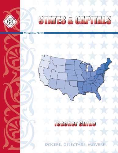 Imagen de archivo de States & Capitals, Teacher Guide by Highlands Latin School Faculty (2010) Paperback a la venta por SecondSale