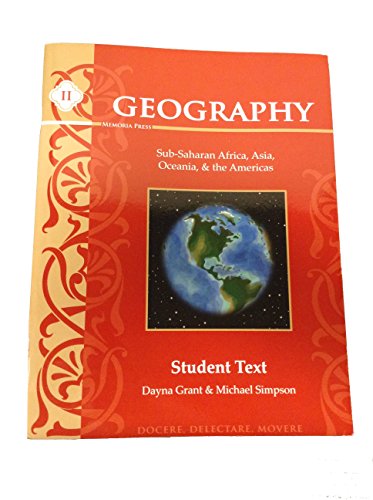 Imagen de archivo de Geography II, Student Text (Sub-Saharan Africa, Asia, Oceania, & the Americas) a la venta por ZBK Books