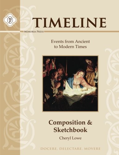Stock image for Timeline Composition & Sketchbook: Events from Ancient to Modern Times for sale by Half Price Books Inc.