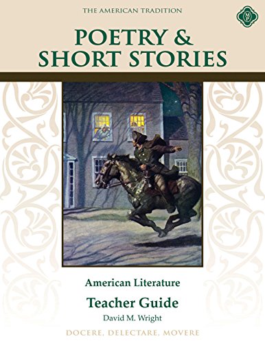Beispielbild fr Poetry & Short Stories: American Literature Teacher Guide zum Verkauf von BooksRun