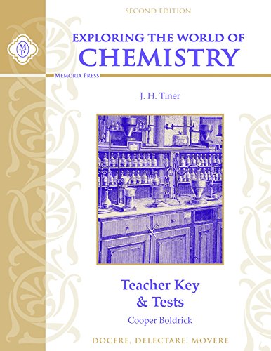 Stock image for Exploring the World of Chemistry Teacher Key & Tests, Second Edition for sale by HPB-Red