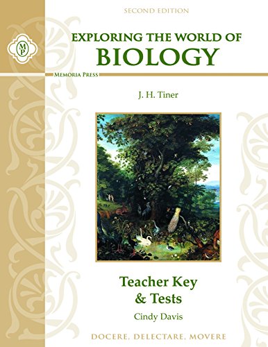 9781615384884: Exploring the World of Biology: Teacher Key & Tests, Second Edition
