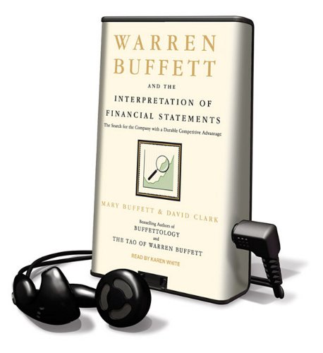 Stock image for Warren Buffett and the Interpretation of Financial Statements (Playaway Adult Nonfiction) for sale by The Yard Sale Store