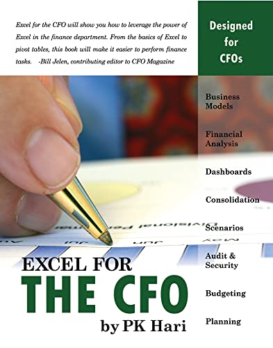 Imagen de archivo de Excel for the CFO (Excel for Professionals series) a la venta por Zoom Books Company